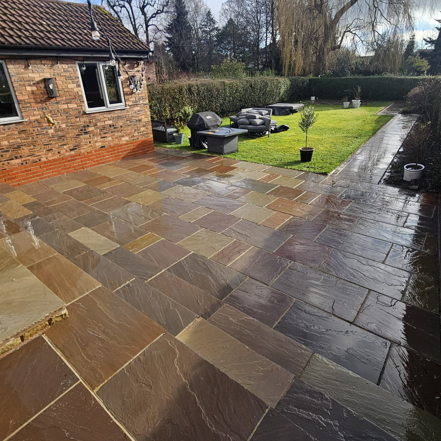 indian sandstone cleaning stockport