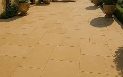 yorkstone patio cleaning stockport